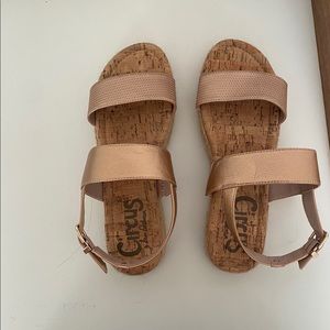 Sam Edelman rose gold sandals